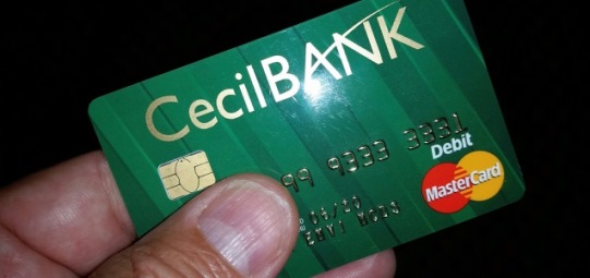 Cecil Bank Debit Chip Card - Website
